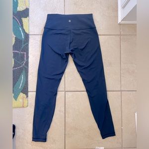 Navy Lululemon Align Leggings
